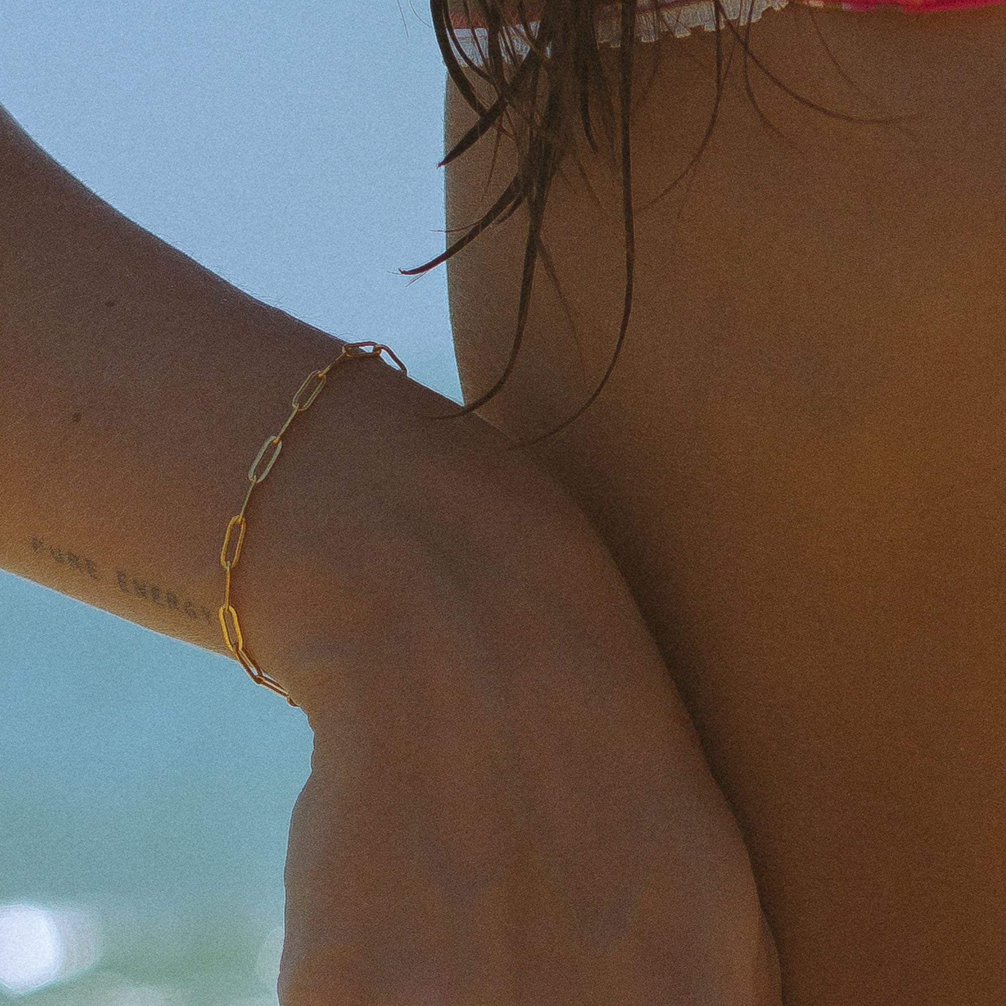 Paperclip Style Bracelet
