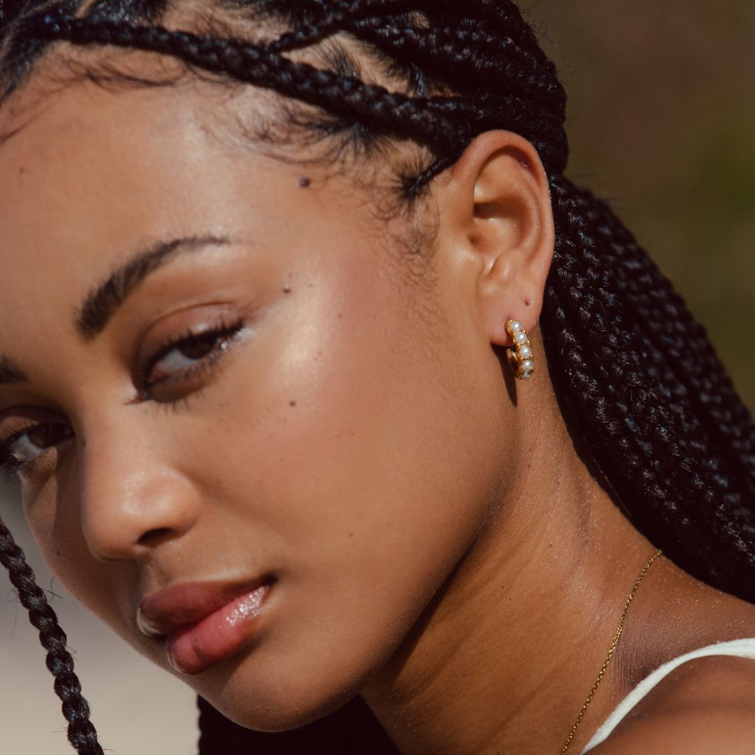 Mini Pearl Style Earrings
