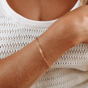 Paperclip Style Bracelet
