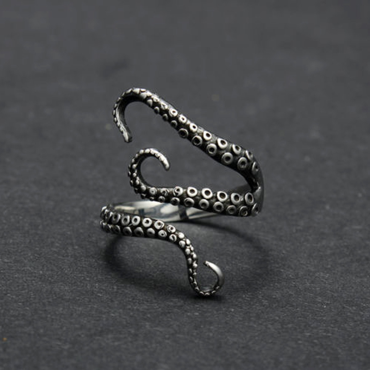Octopus Tentacle Ring